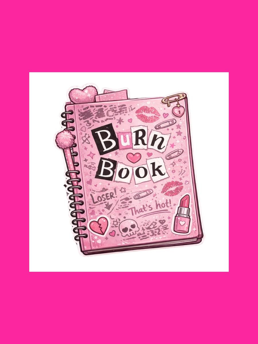 Burn Book Die Cut