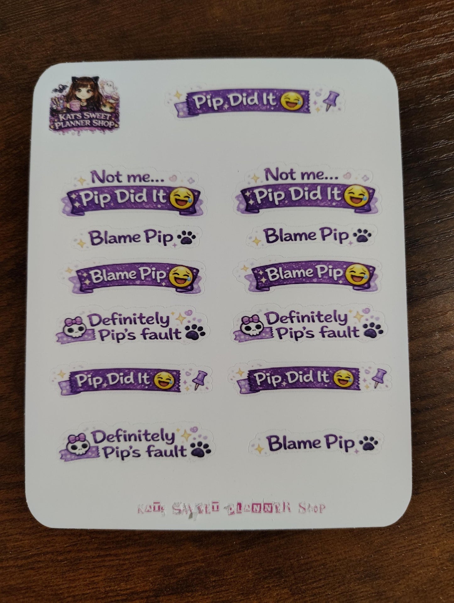 Pip Did It