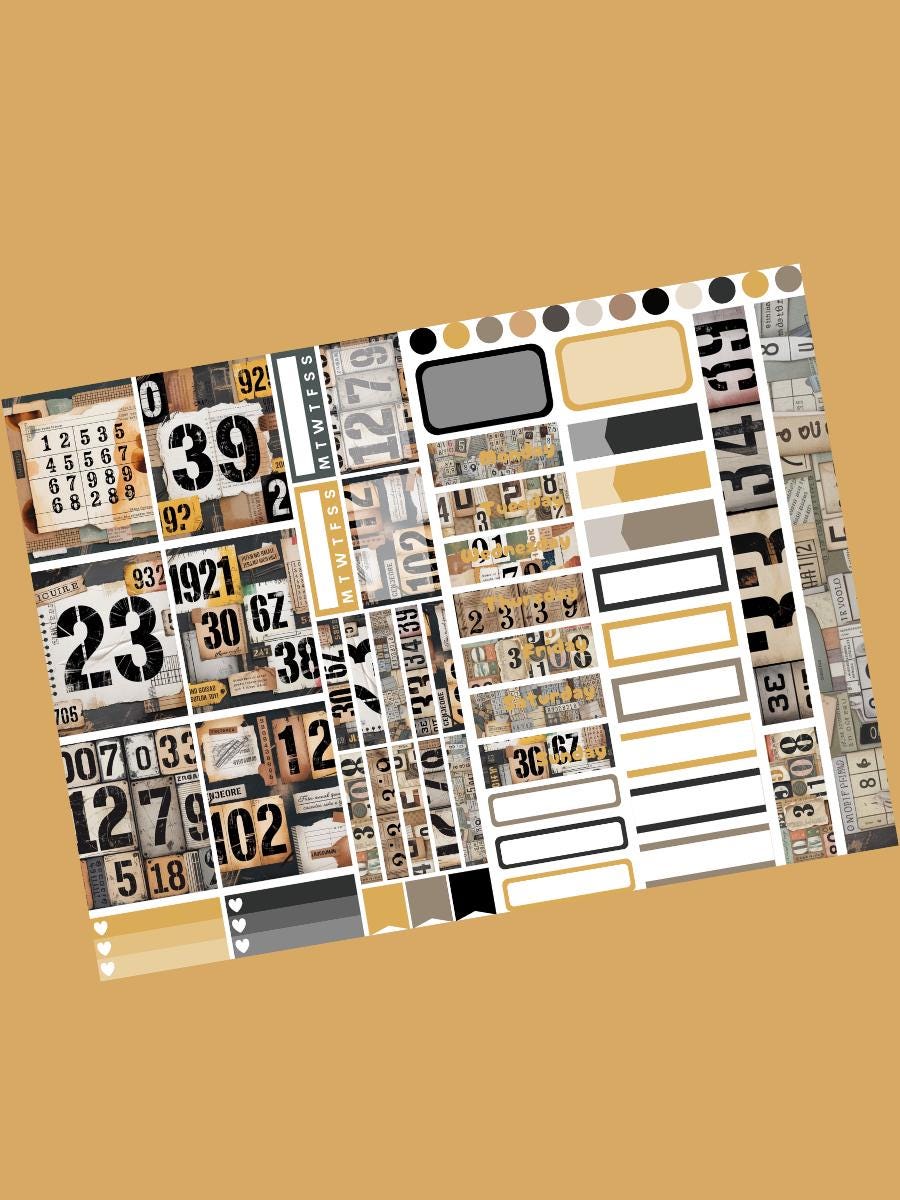 Punk Mini Sticker Kits