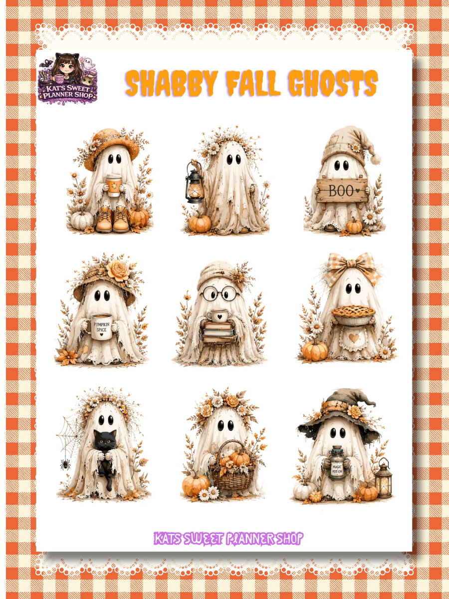 Shabby Fall Ghosts