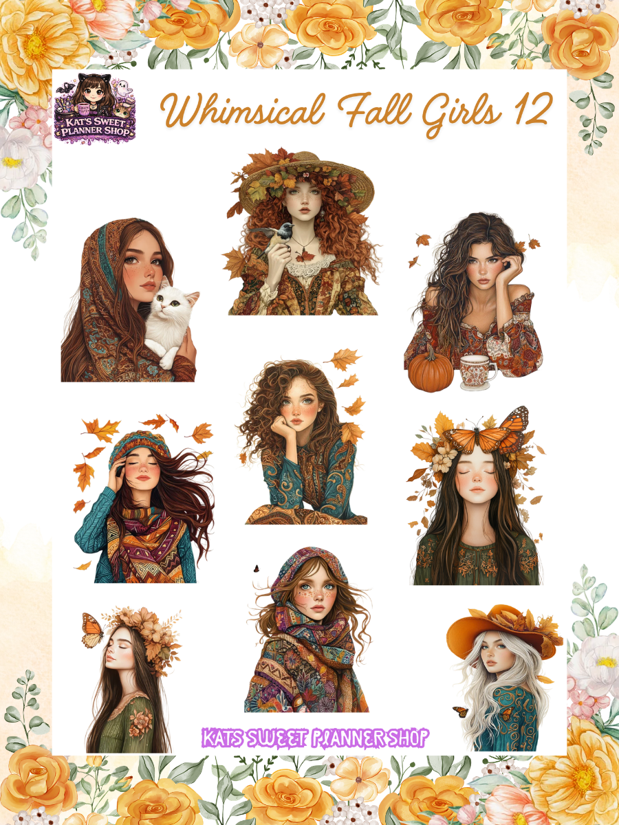 Whimsical Fall Girls
