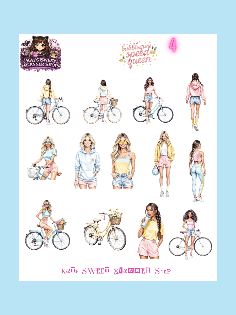 Bubble Gum Speed Queen Set