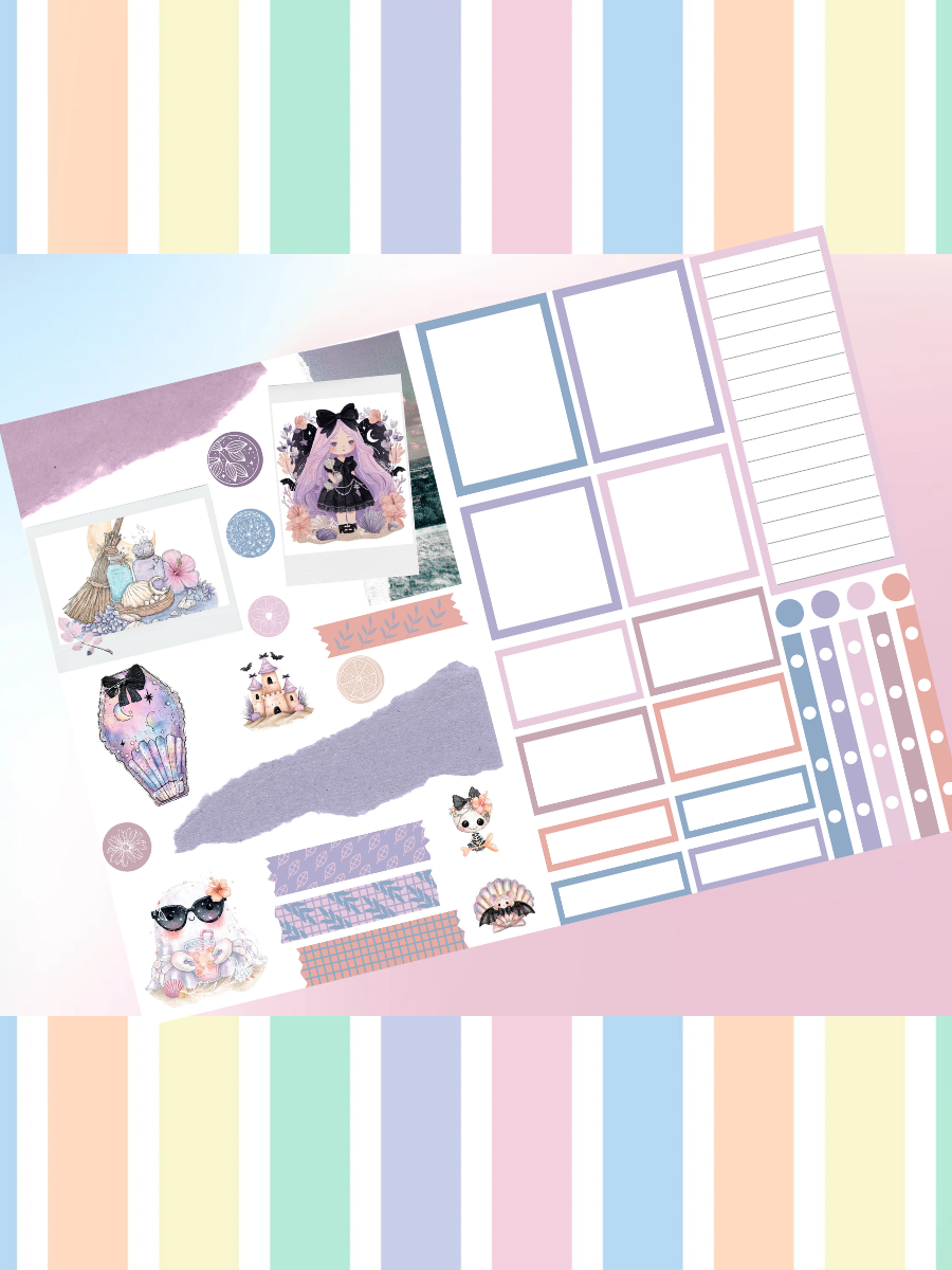 Summerween Beach Mini Journal Kit