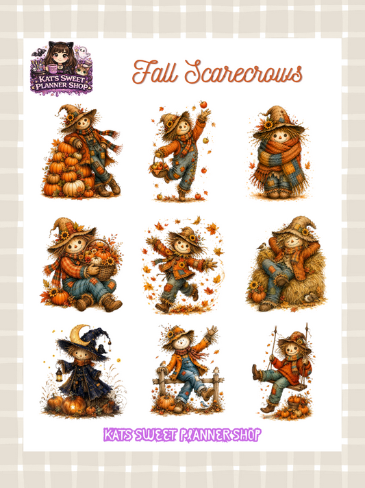 Fall Scarecrows