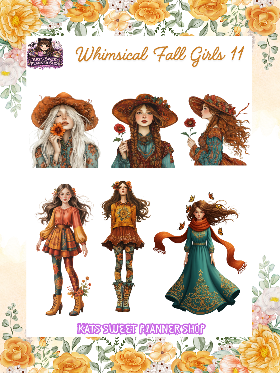 Whimsical Fall Girls