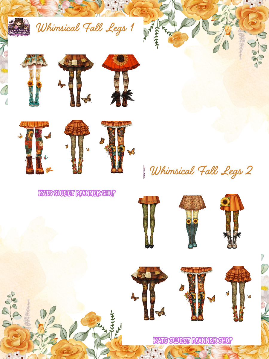 Whimsical Fall Legs