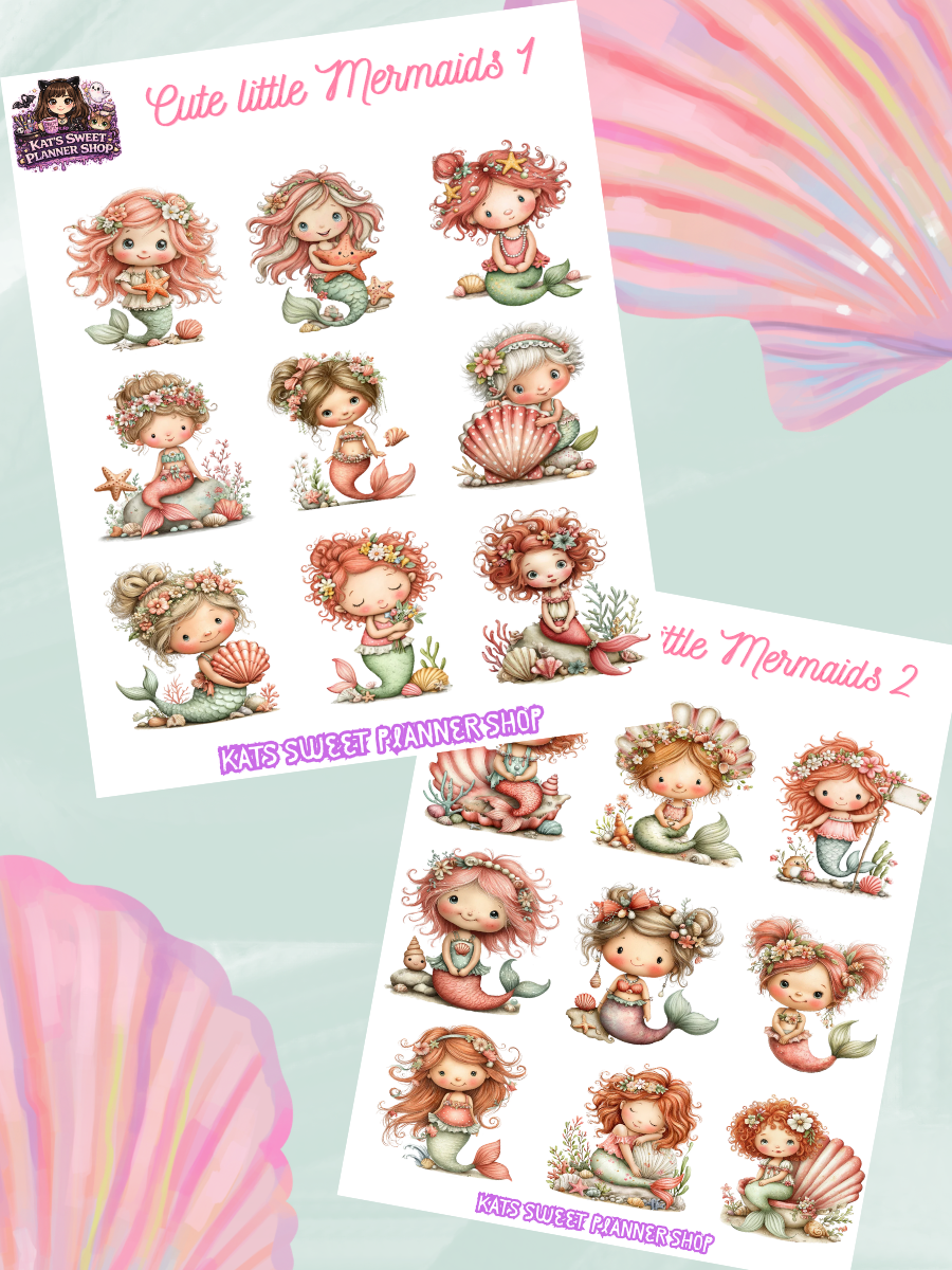 Cute Little Mermaids