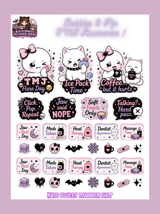 Bubbles & Pip- TMJ Awareness