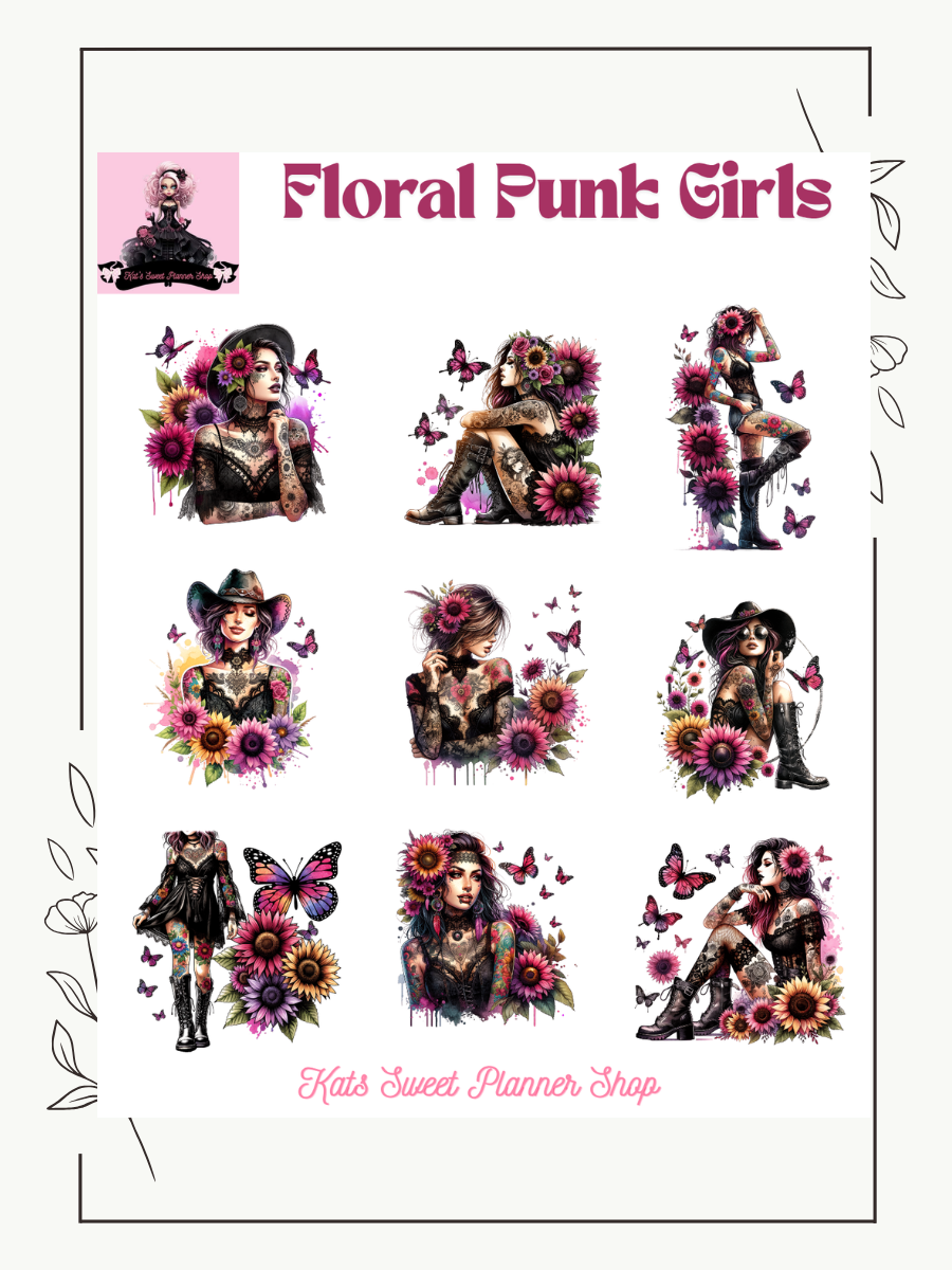 Floral Punk Girls