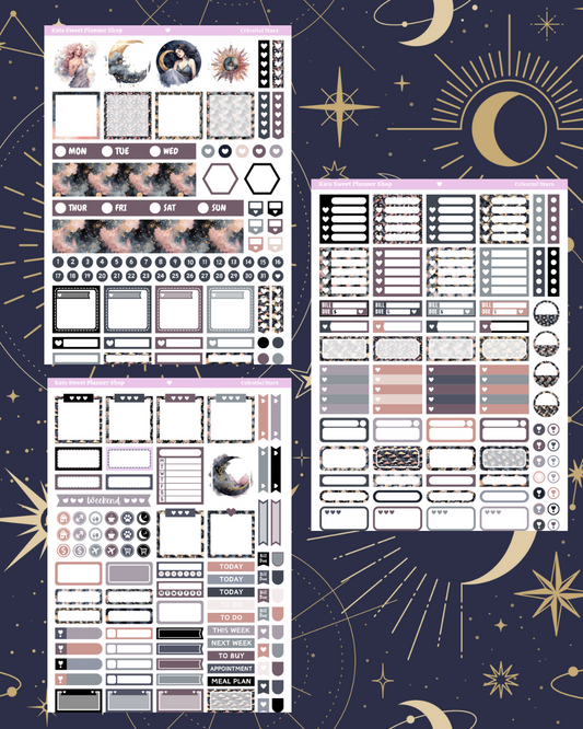 Celestial Stars Hobo Cousin Sticker Kit