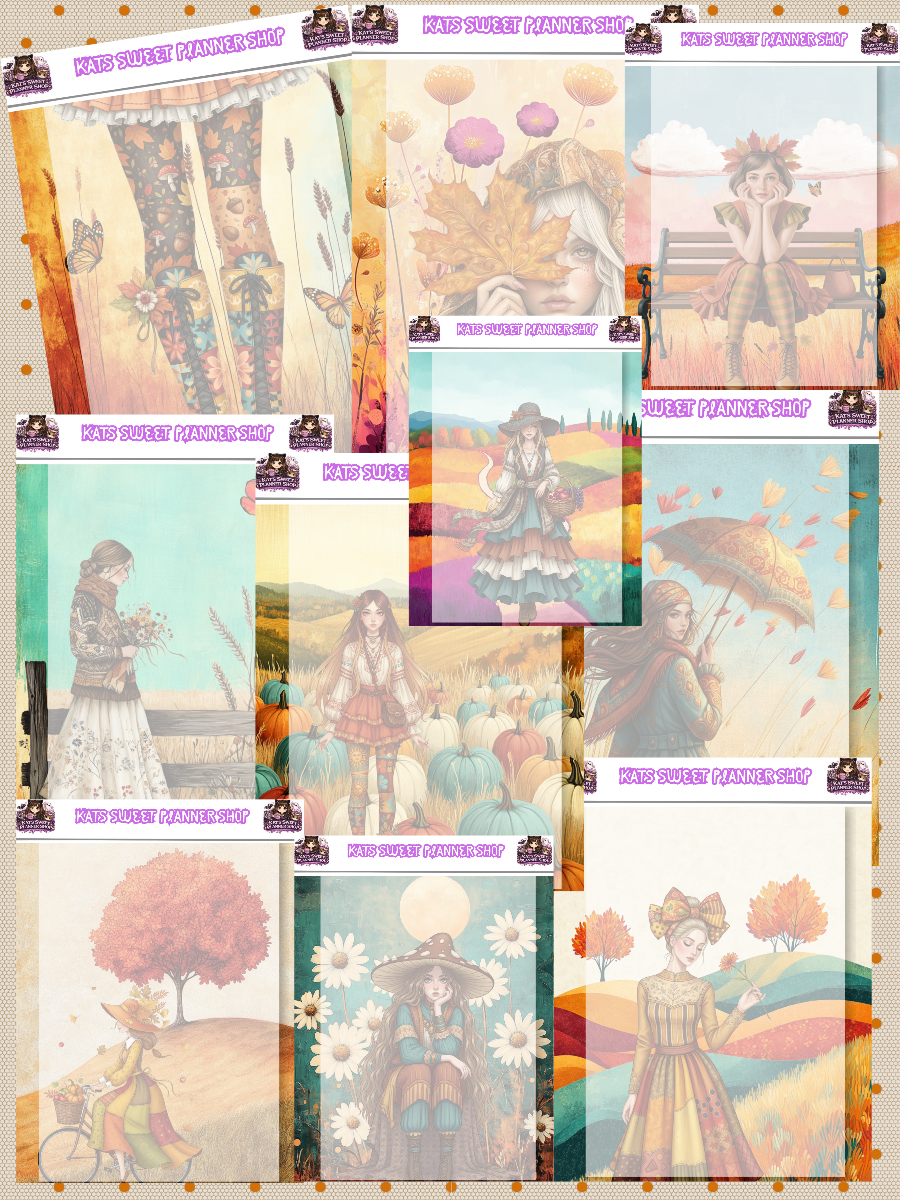 Whimsical Fall Journaling Kit