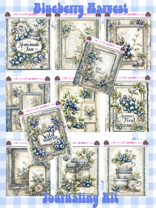 Blueberry Harvest Journaling Kit