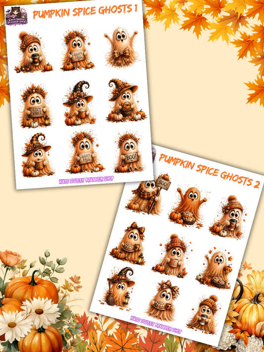 Pumpkin Spice Ghosts