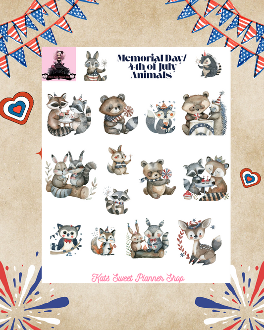 Memorial Day/4th of July Animals