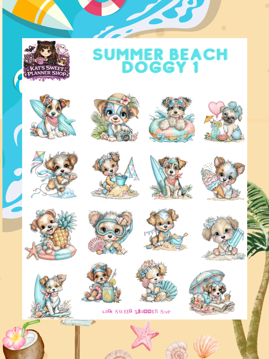 Summer Beach Doggy