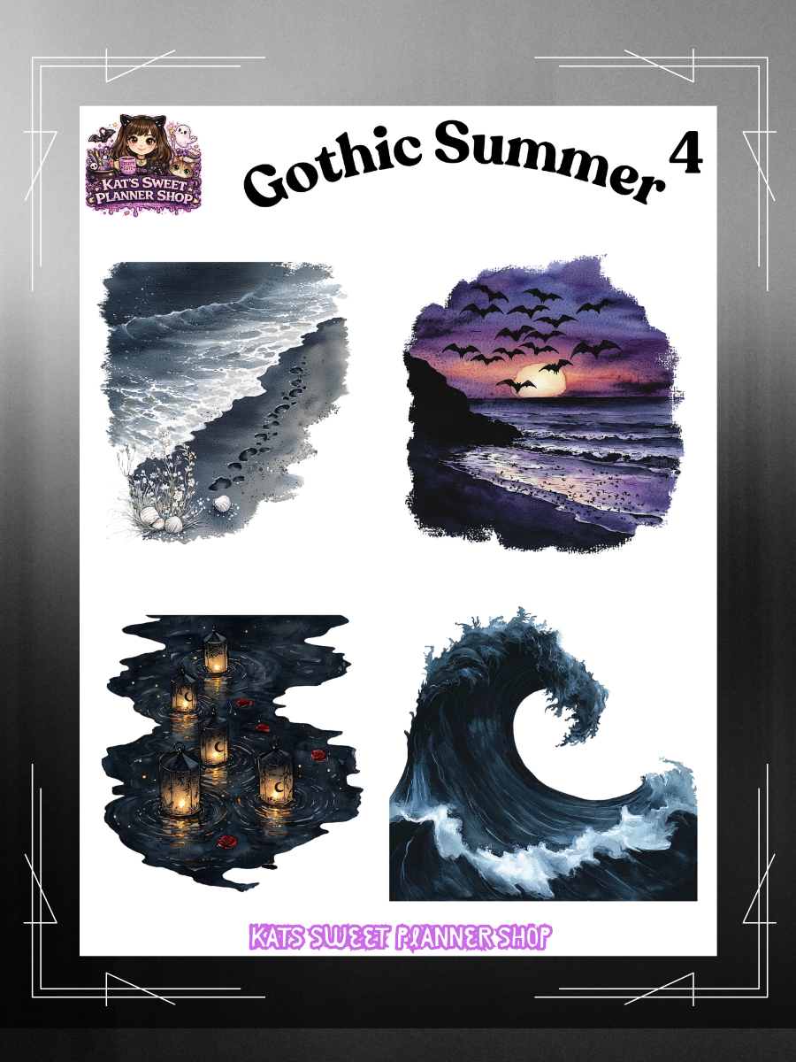Gothic Summer Deco Stickers