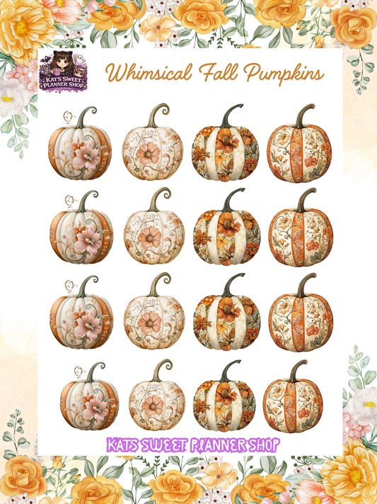 Whimsical Fall Pumpkins