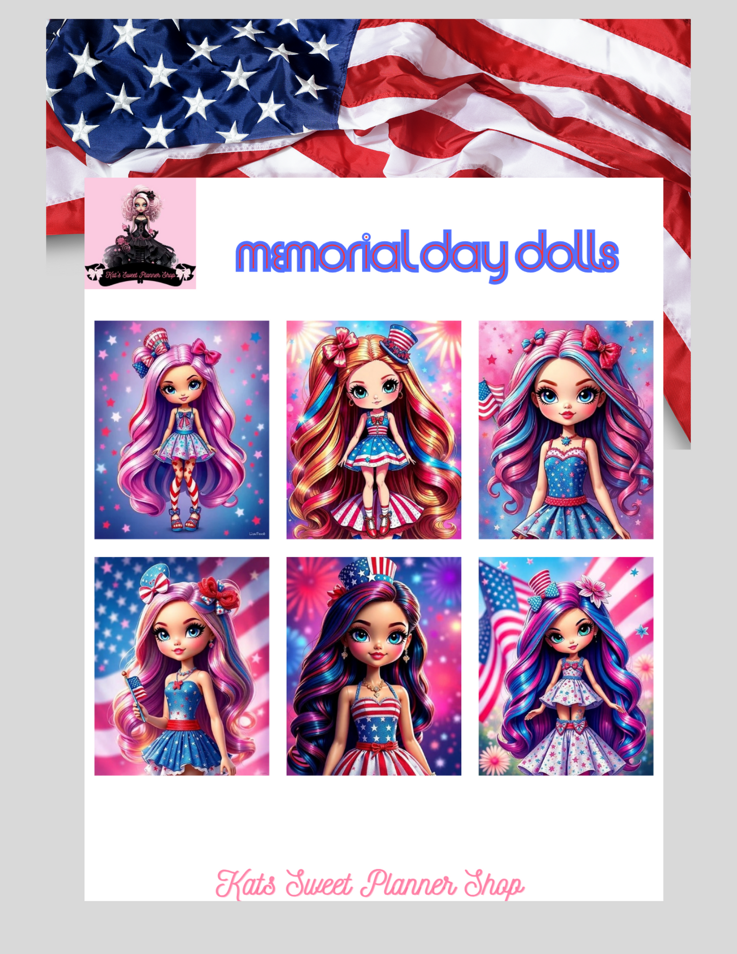 Memorial Day Dolls