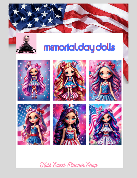 Memorial Day Dolls