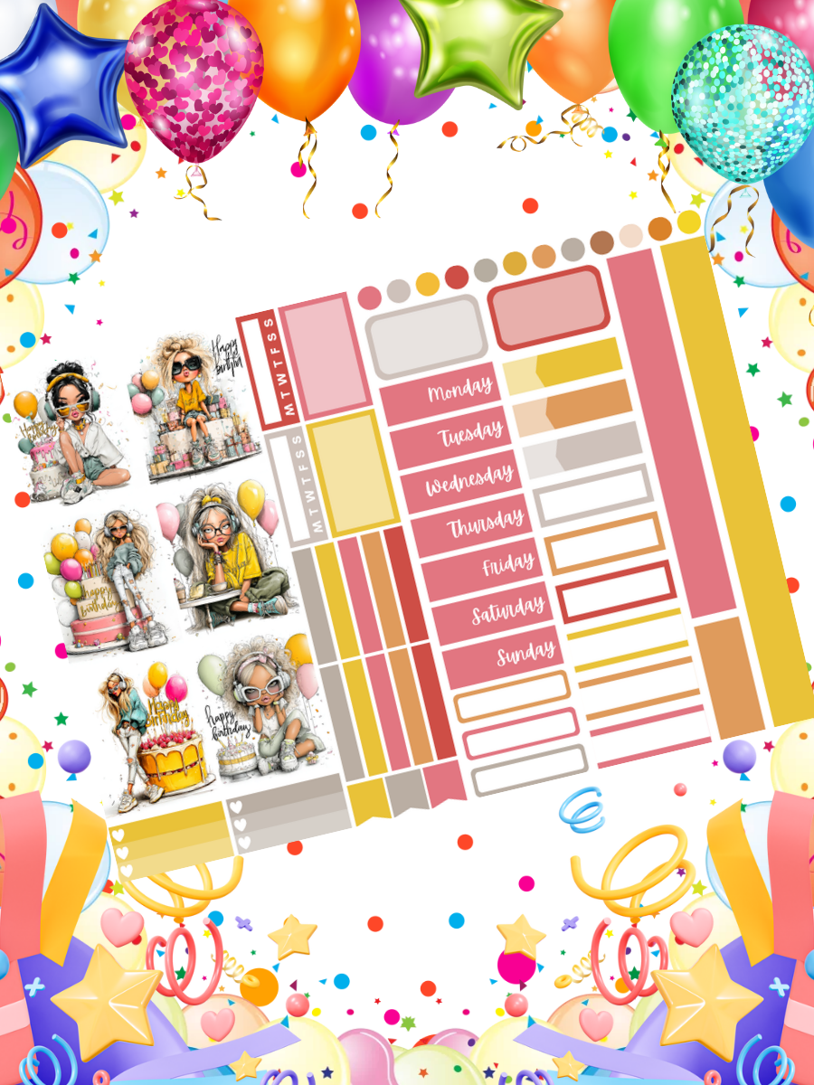 Mini Sticker Kits