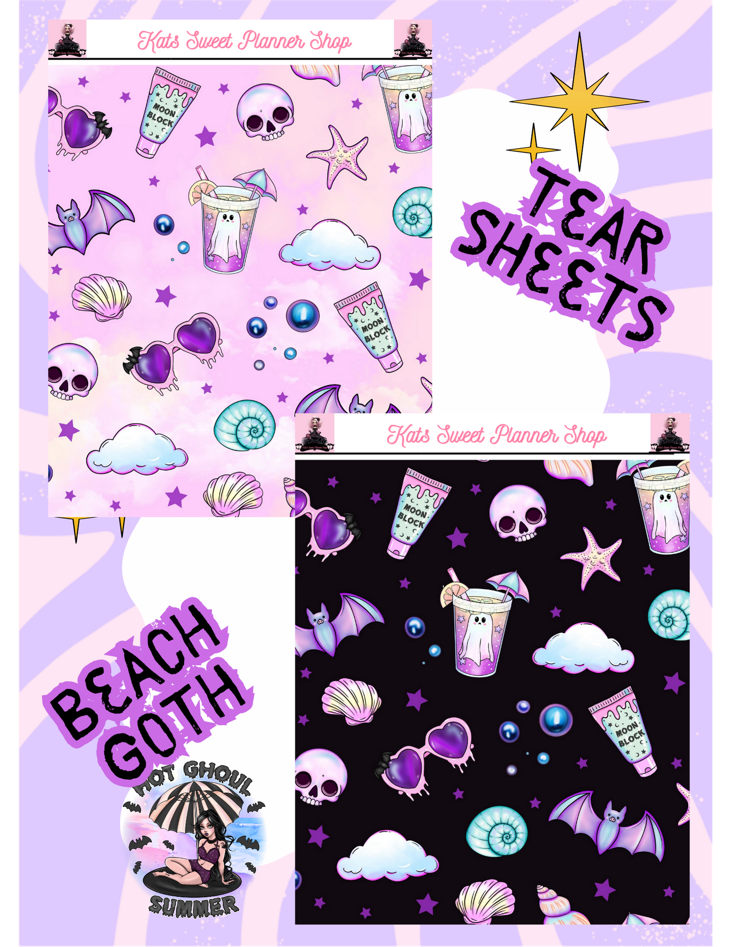 Beach Goth Tear Sheets