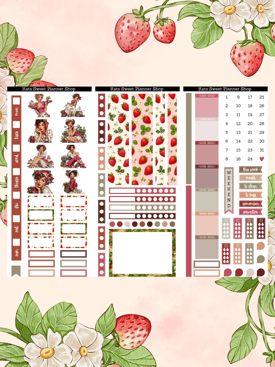 Strawberry Summer Hobo Weeks