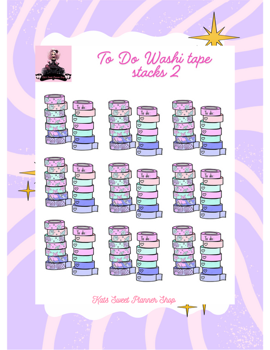 To Do Washi Tape Sticks 2