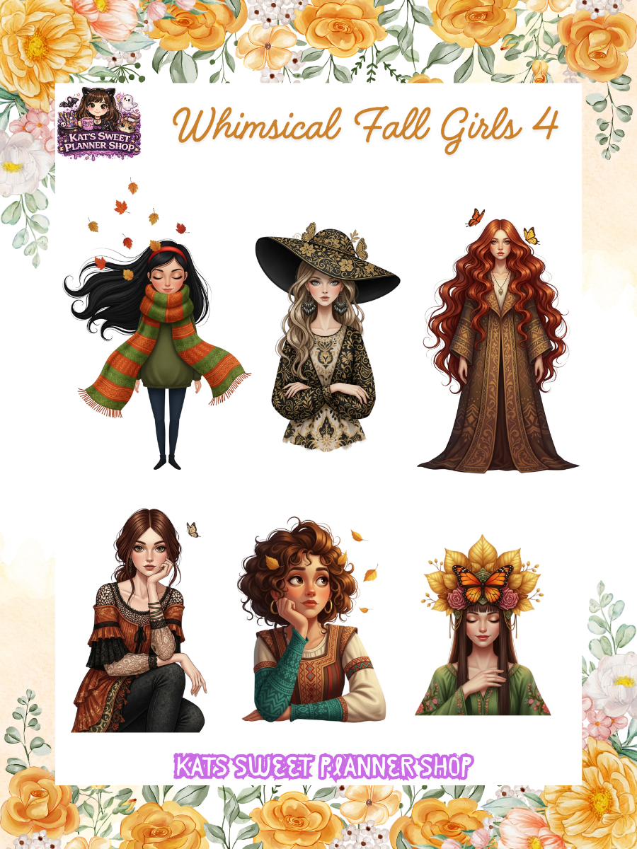 Whimsical Fall Girls