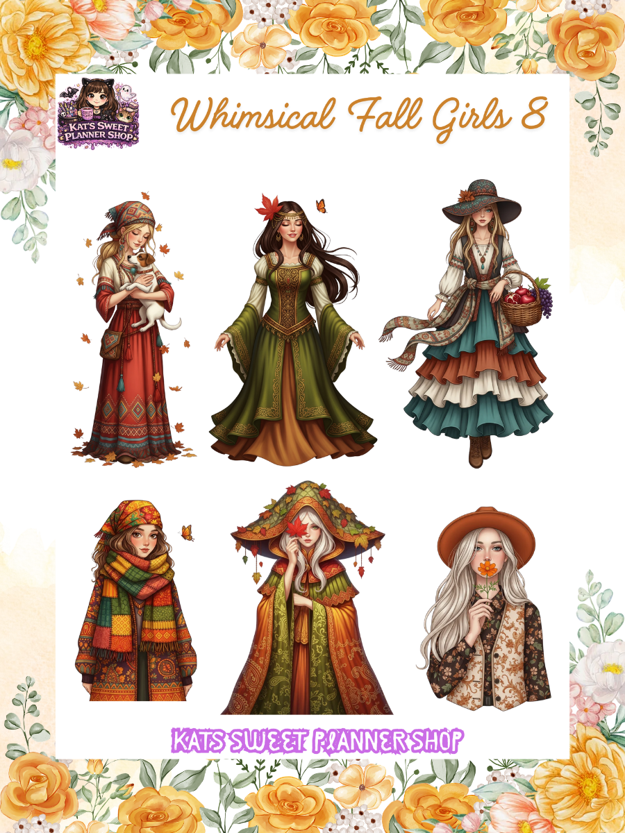 Whimsical Fall Girls