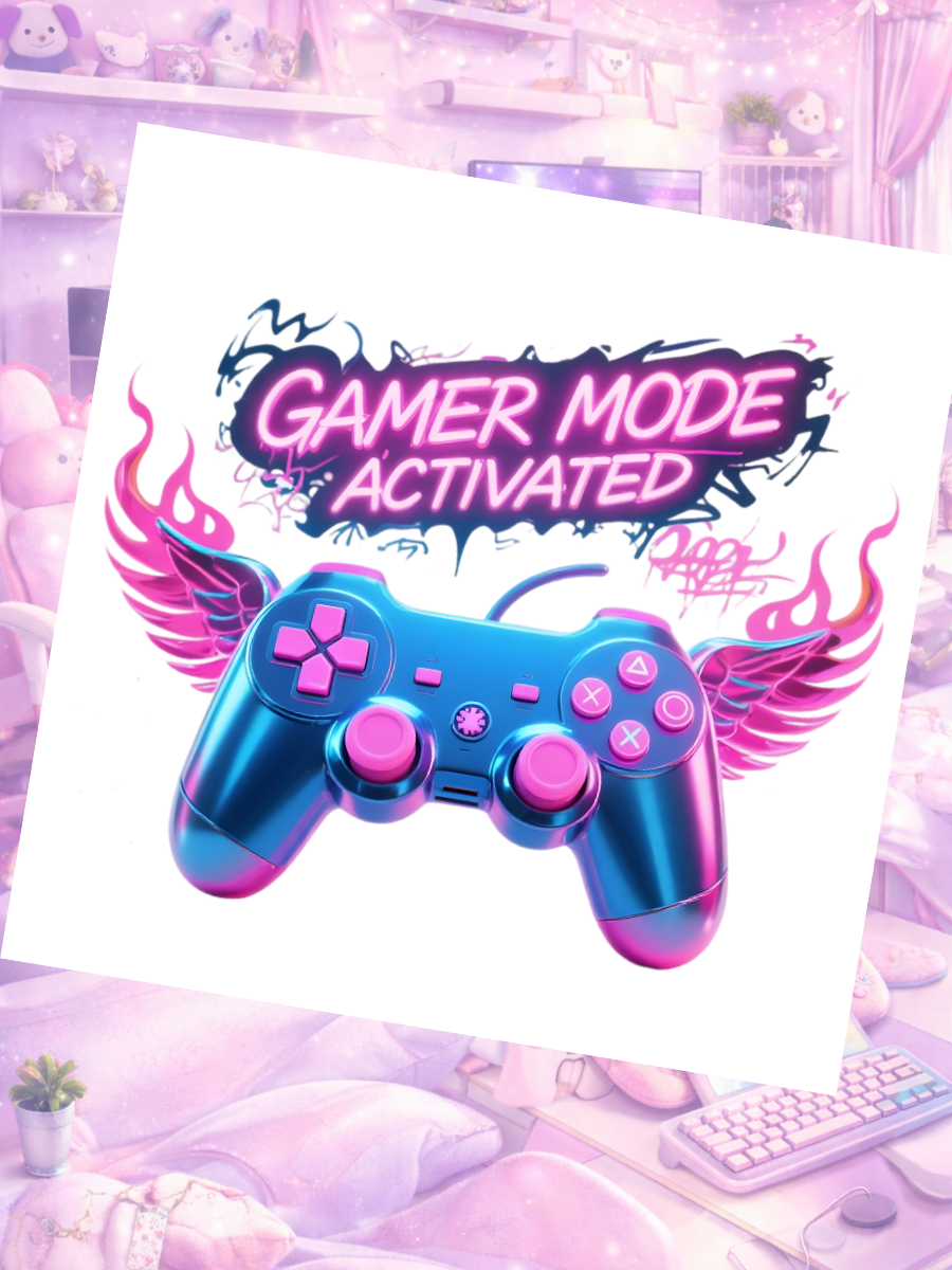 Gamer Girl Die Cuts
