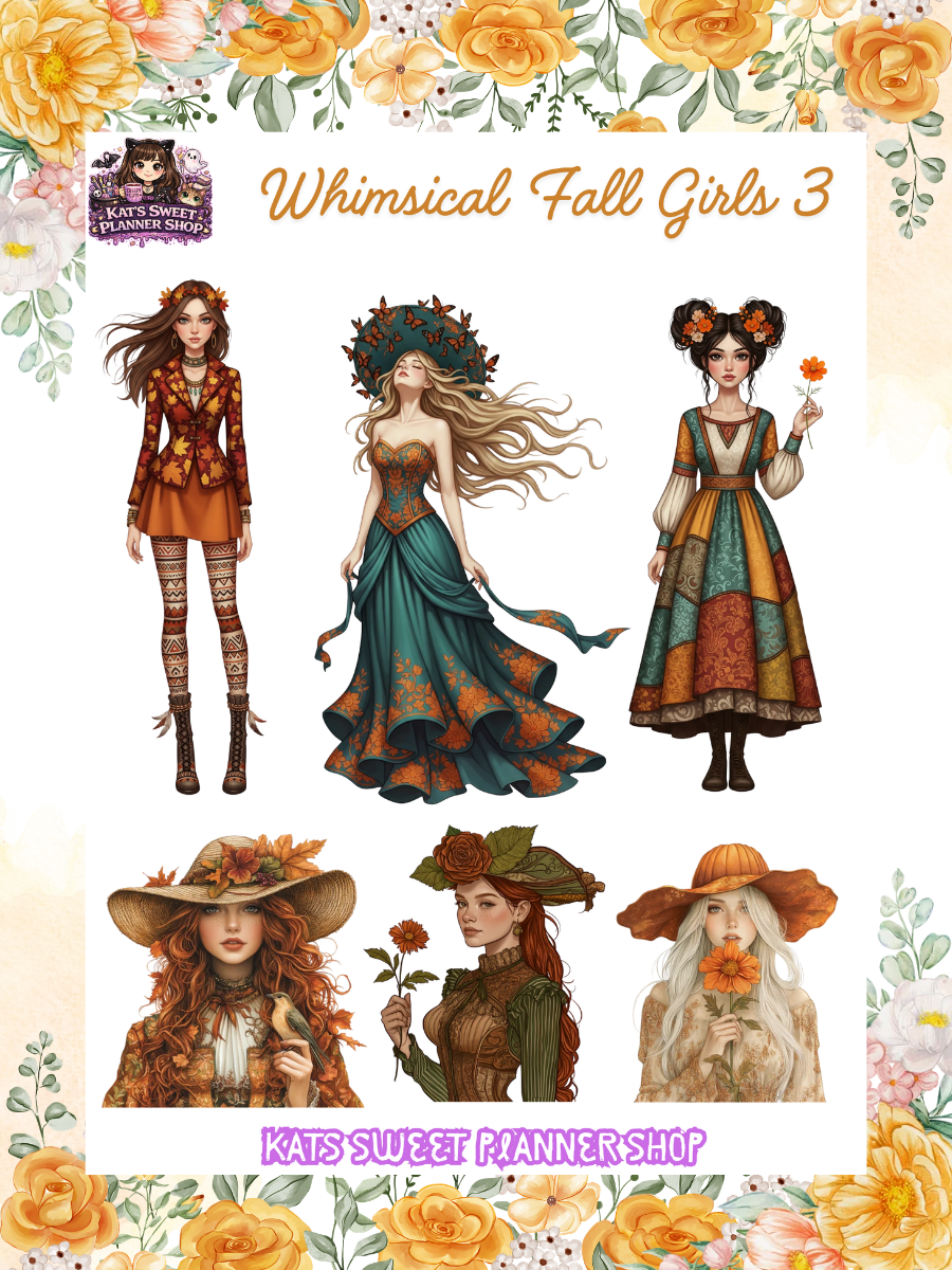 Whimsical Fall Girls
