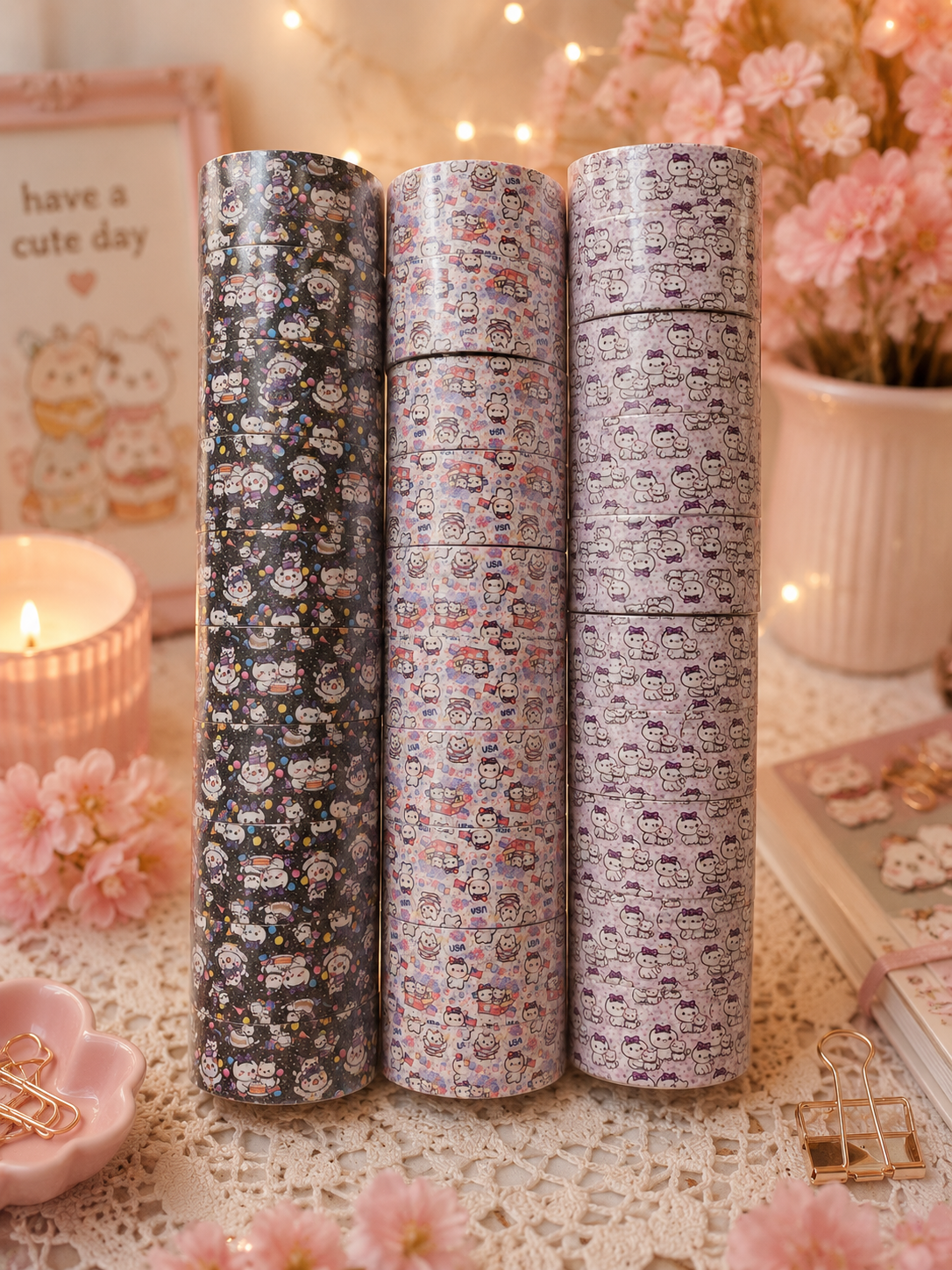 Bubbles & Pip Washi Tapes