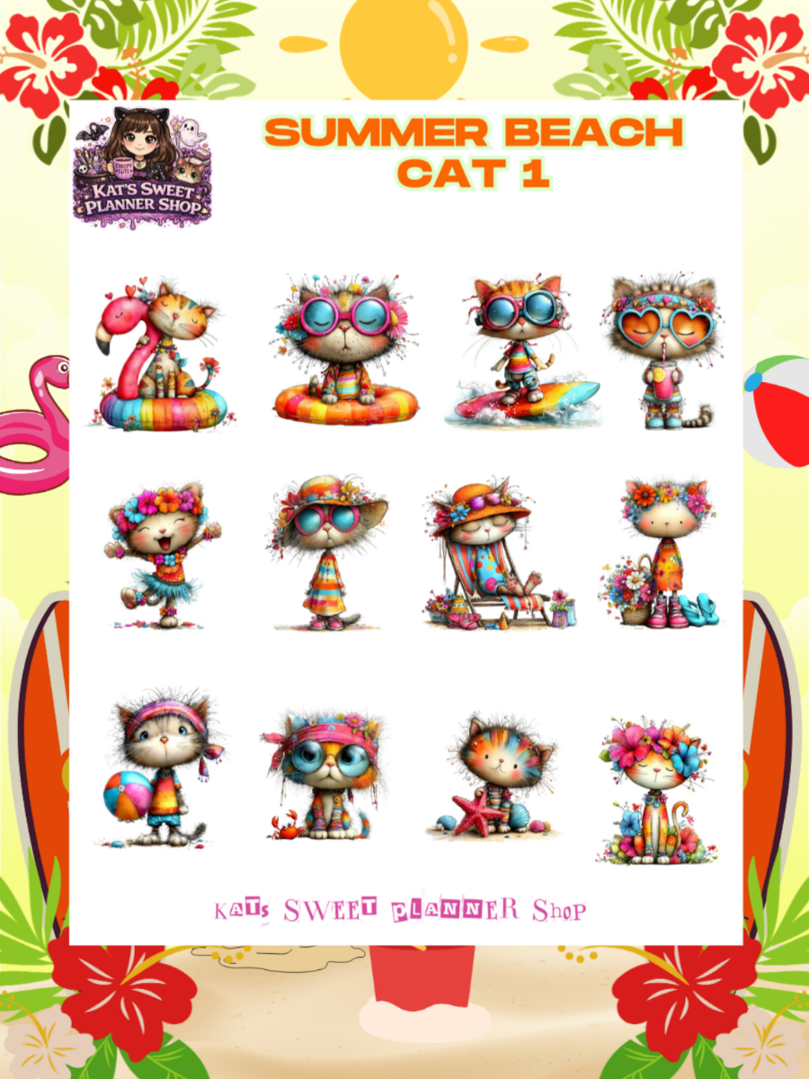 Summer Beach Cat