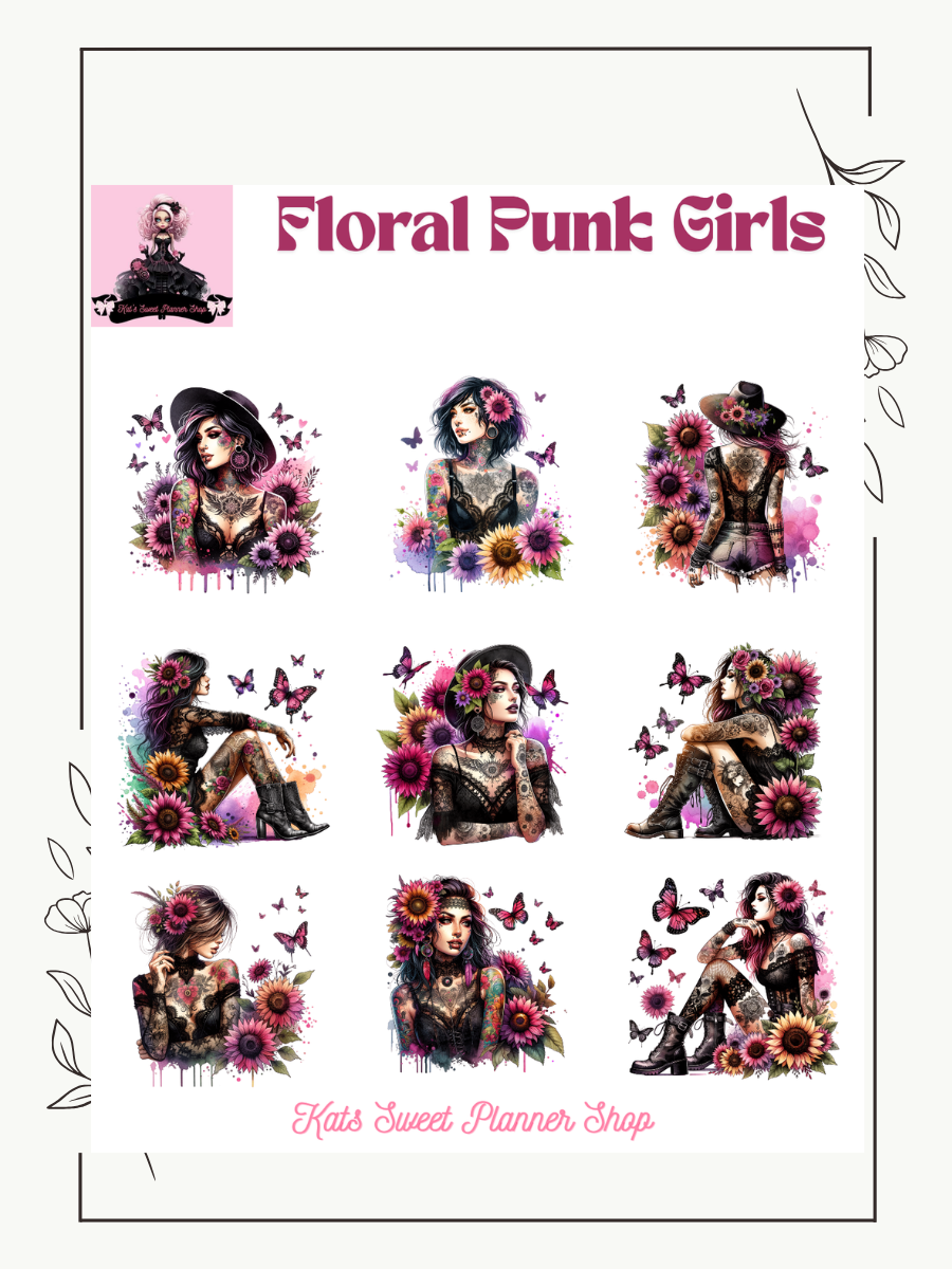 Floral Punk Girls