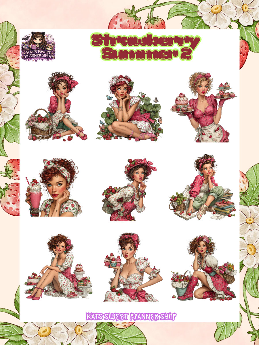 Strawberry Summer Deco