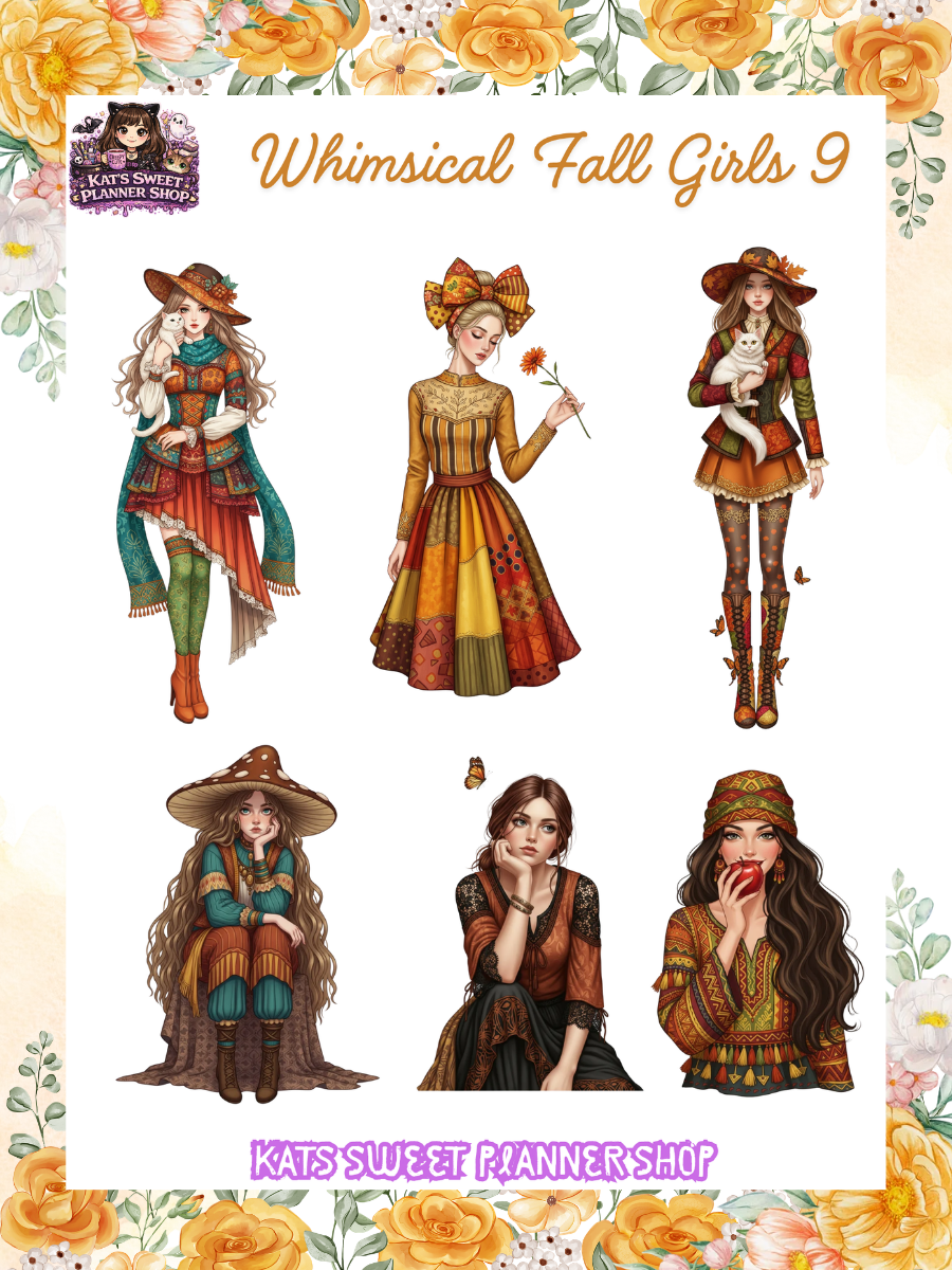 Whimsical Fall Girls