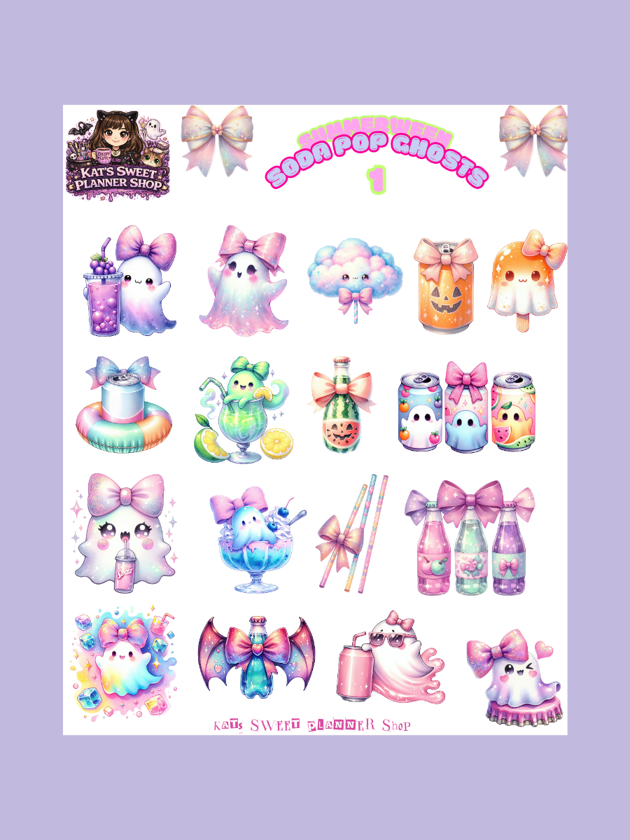 Summerween Soda Pop Ghosties
