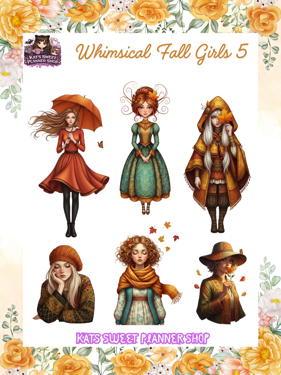 Whimsical Fall Girls