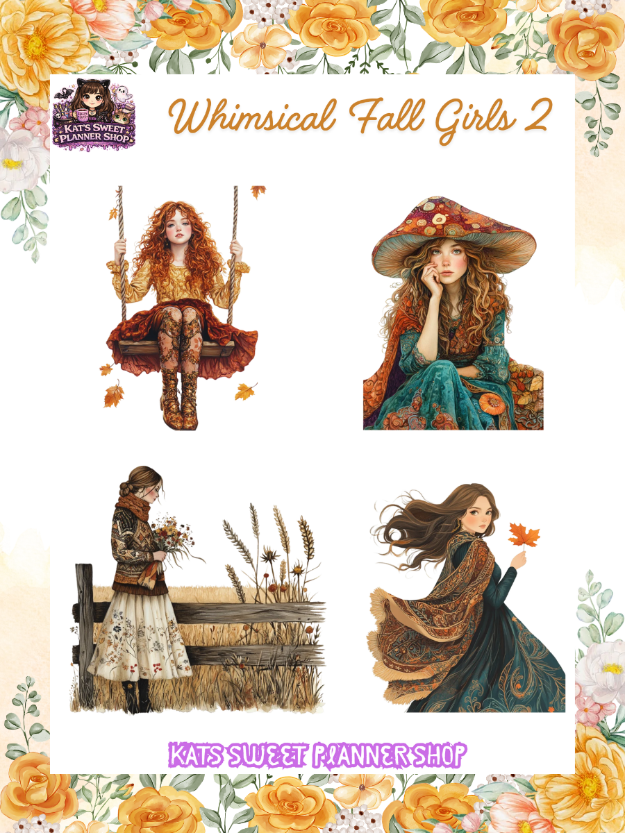 Whimsical Fall Girls