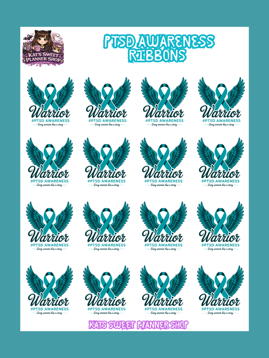 PTSD Awareness Ribbons