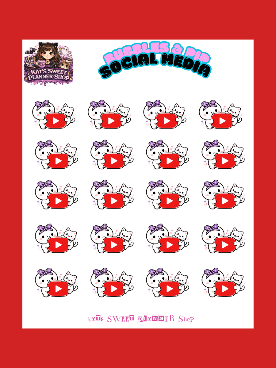 Bubbles & Pip- Social Media