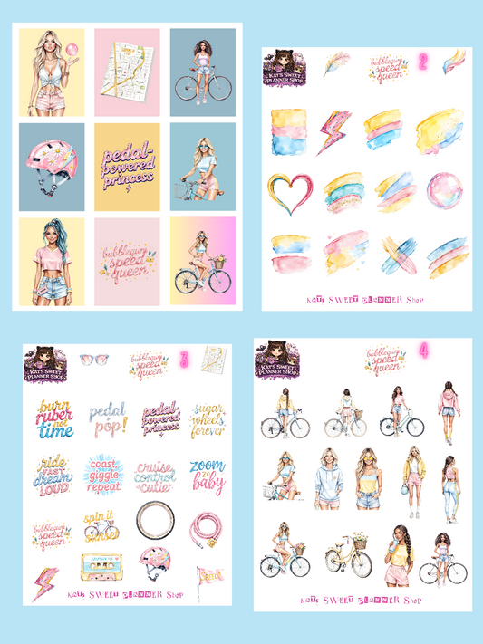 Bubble Gum Speed Queen Set