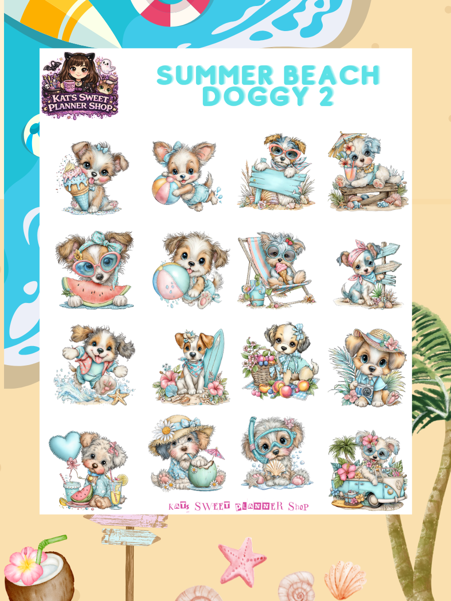 Summer Beach Doggy