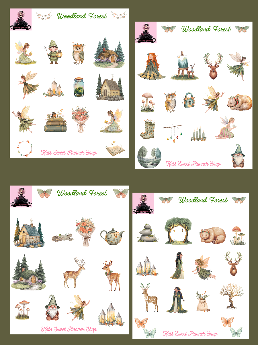 Woodland Forest Set