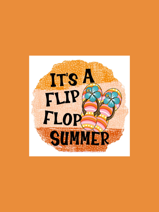 Flip Flop Summer Die Cut