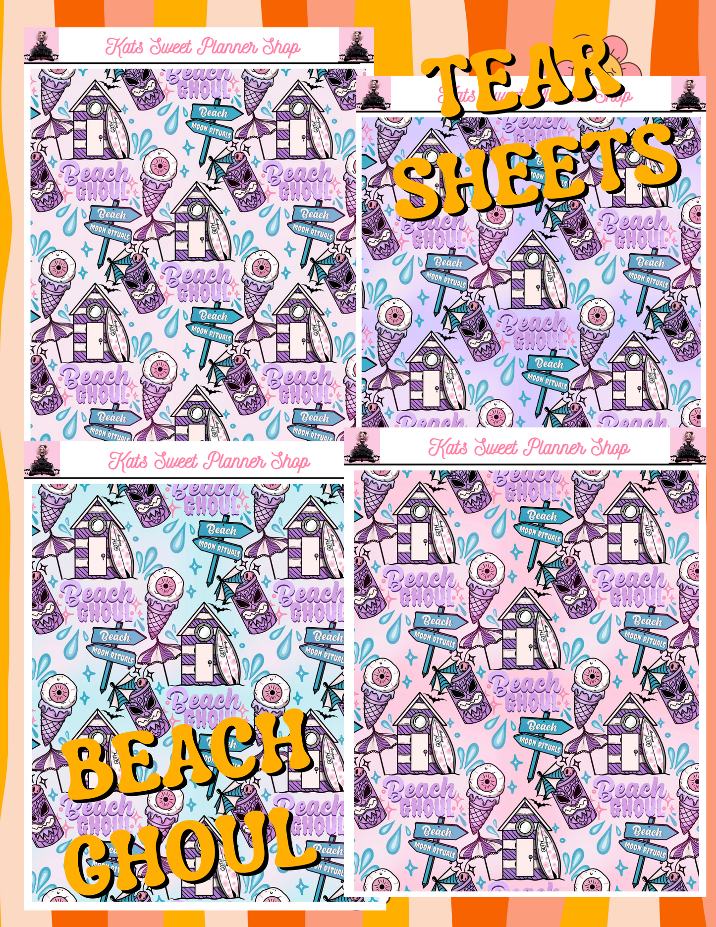 Beach Ghoul Tear Sheets