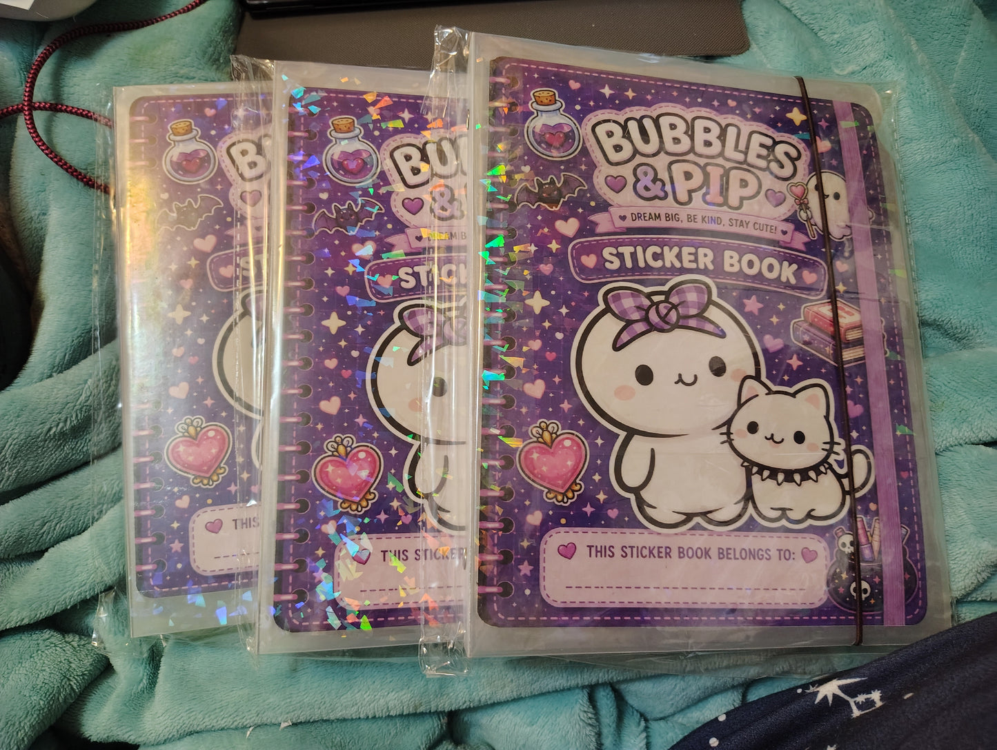 Bubbles & Pip Sticker Albums