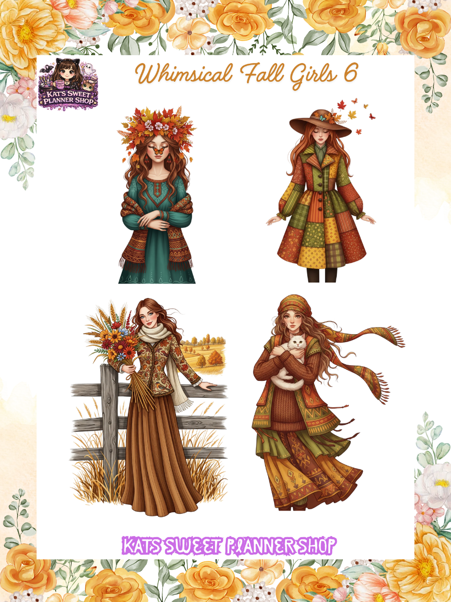 Whimsical Fall Girls