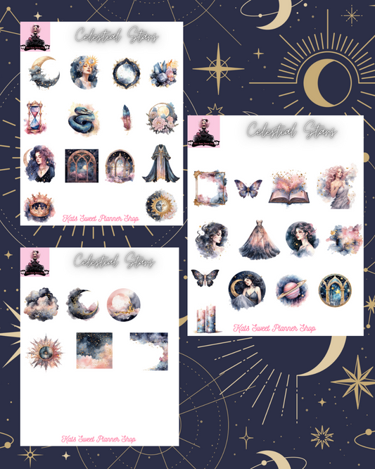 Celestial Stars Deco Set