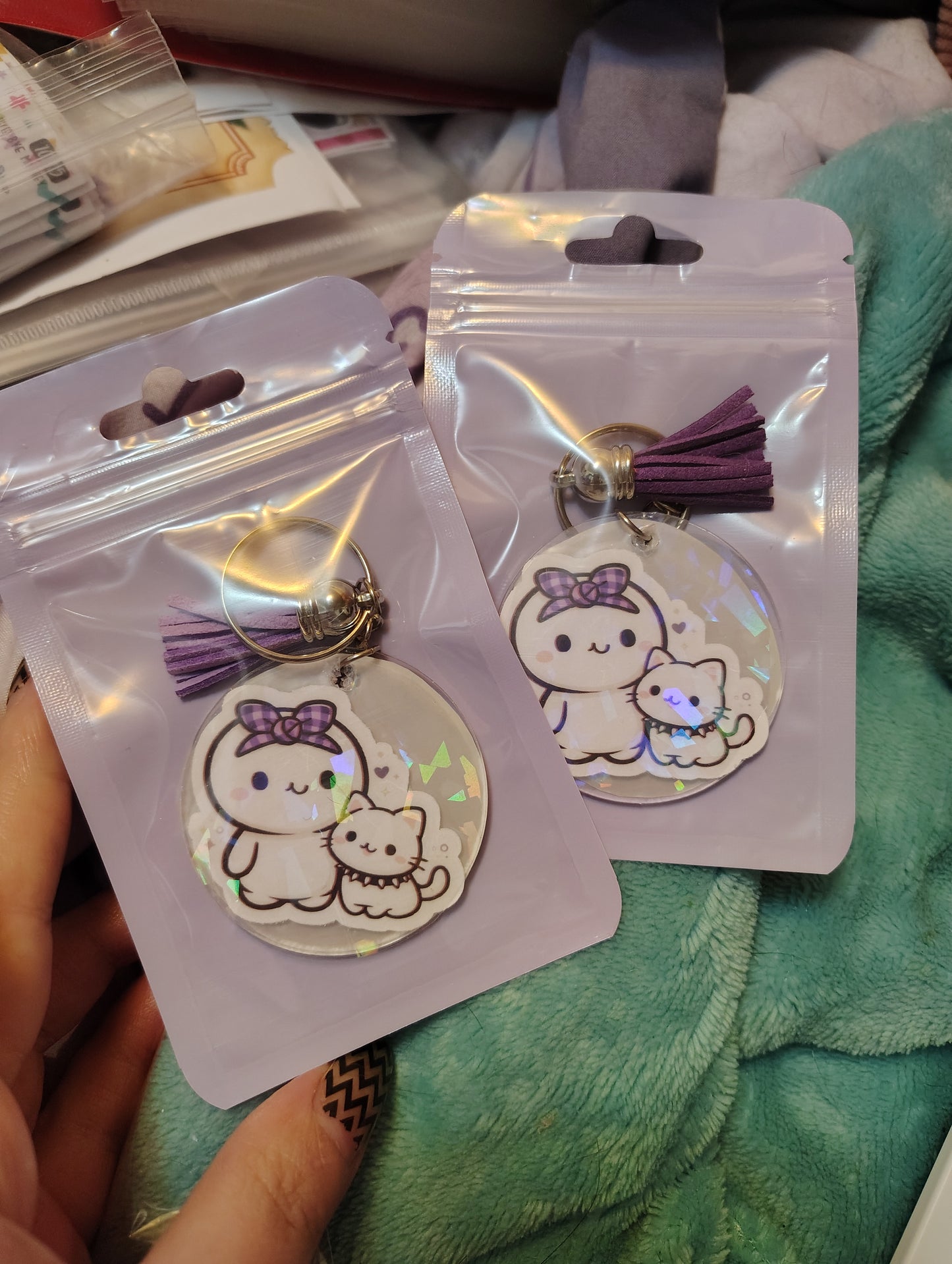 Bubbles & Pip- Keychains